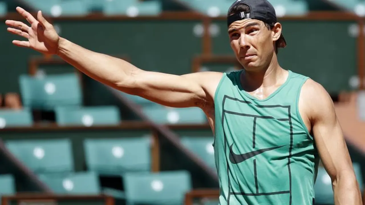 nadal, entrenando - efe