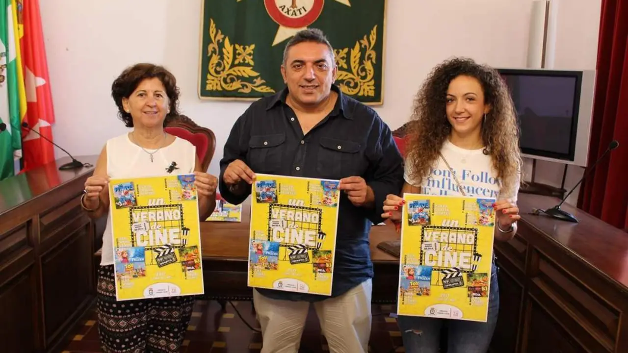 Presentaci&oacute;n Cine de Verano en Lora del R&iacute;o - Diego Garrido Franco