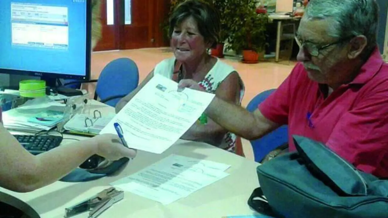 Registrando el documento - B. G. S. 