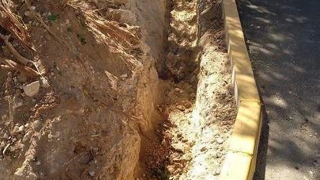 Una de las obras de Los Frailes - 