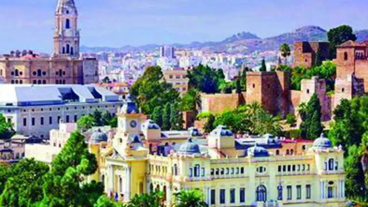 Vista de M&aacute;laga - 