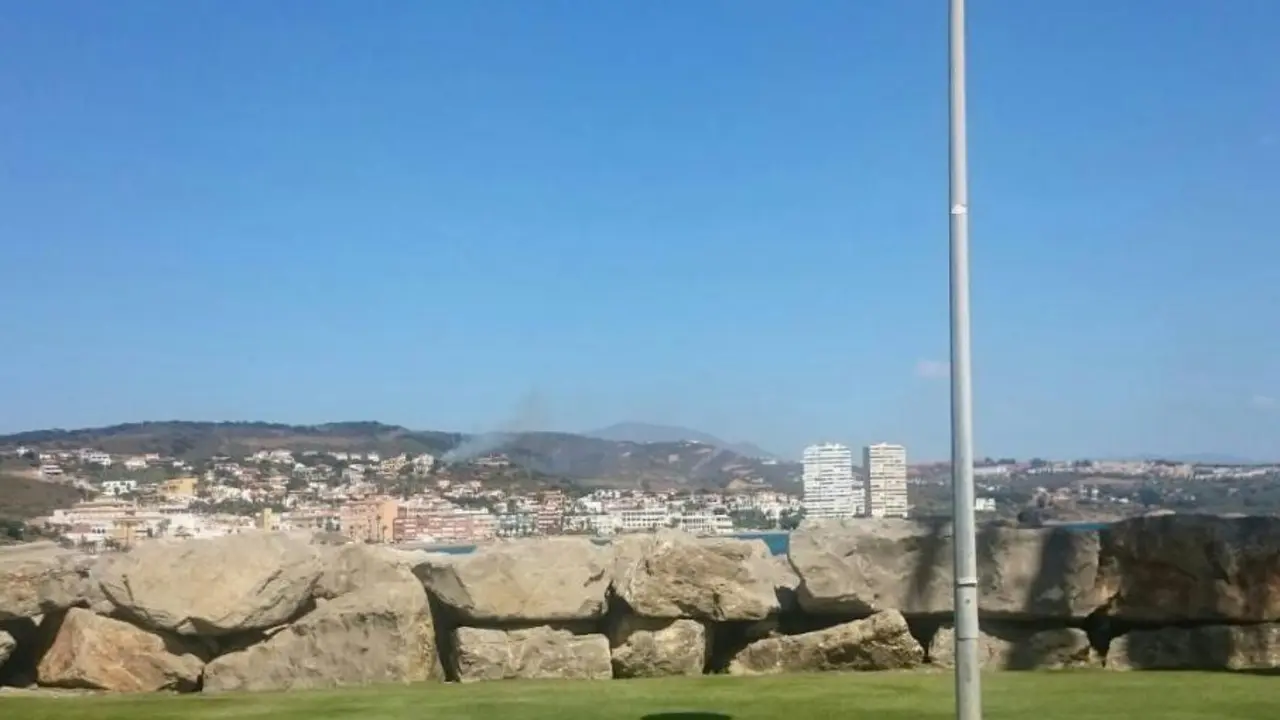 Incendio en Torreguadiaro - A.I.