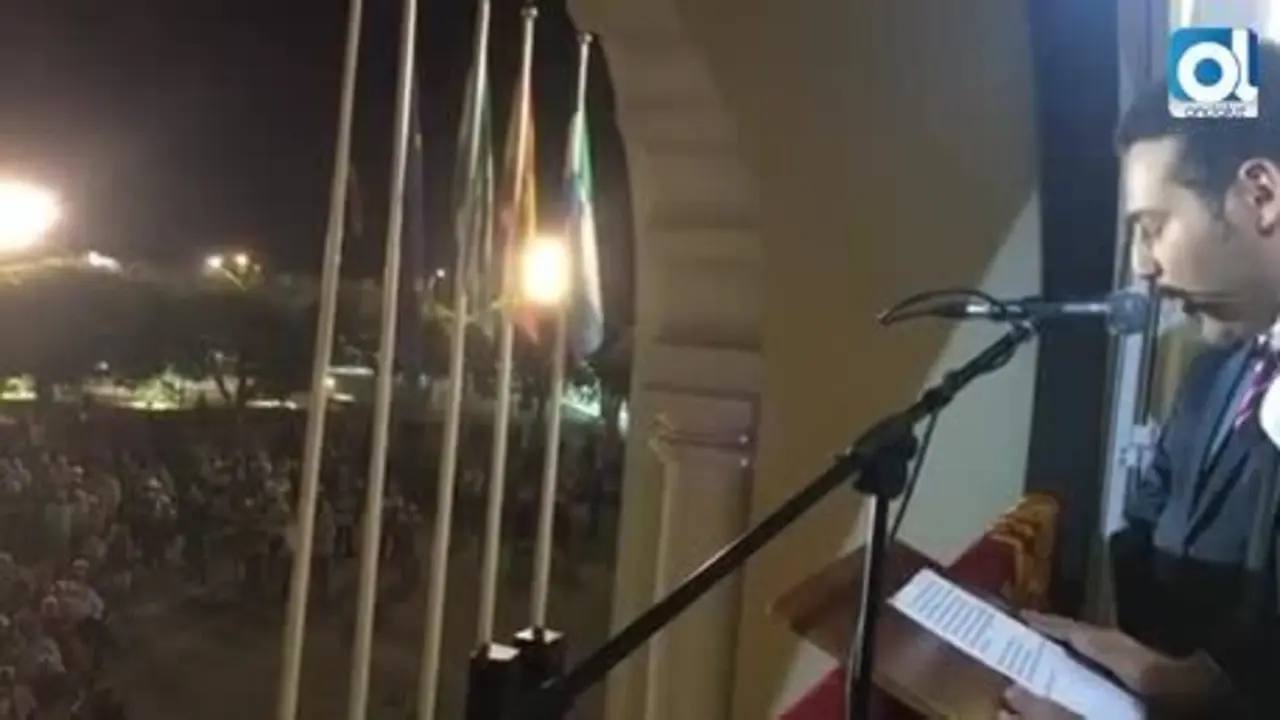 La Feria de San Miguel arranca con el preg&oacute;n de Juan Garc&iacute;a Postigo