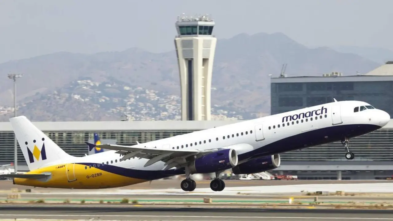 avi&oacute;n de la aerol&iacute;nea quebrada - vm