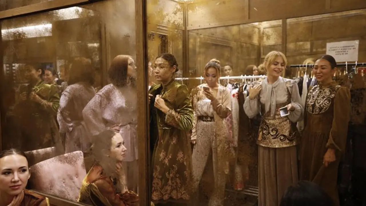 Moda de Kazajist&aacute;n en Madrid - efe