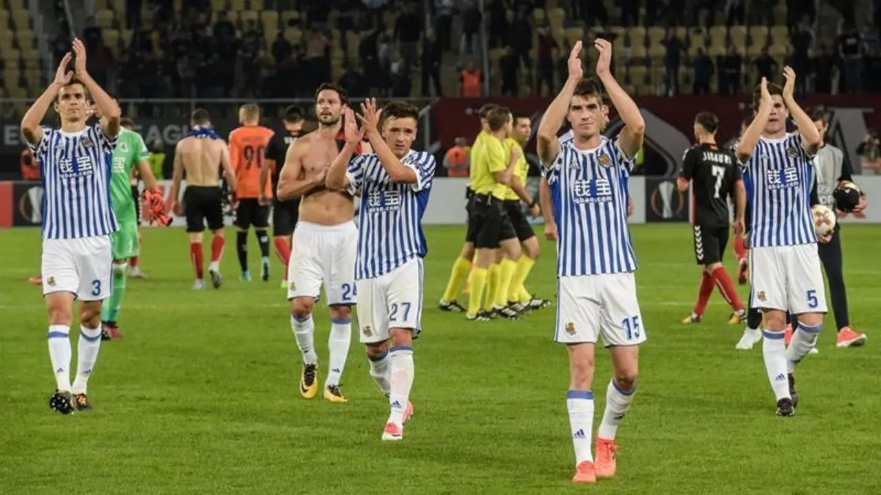 gan&oacute; la real sociedad - efe