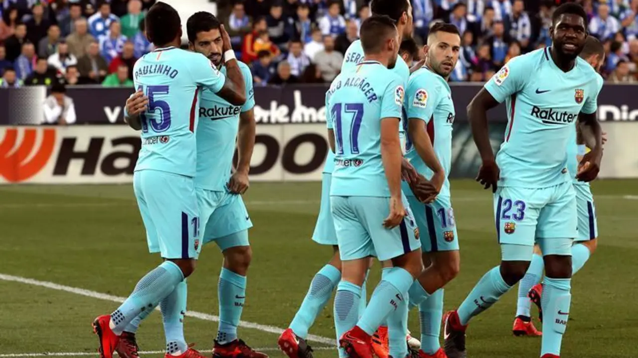 gan&oacute; el barcelona - efe