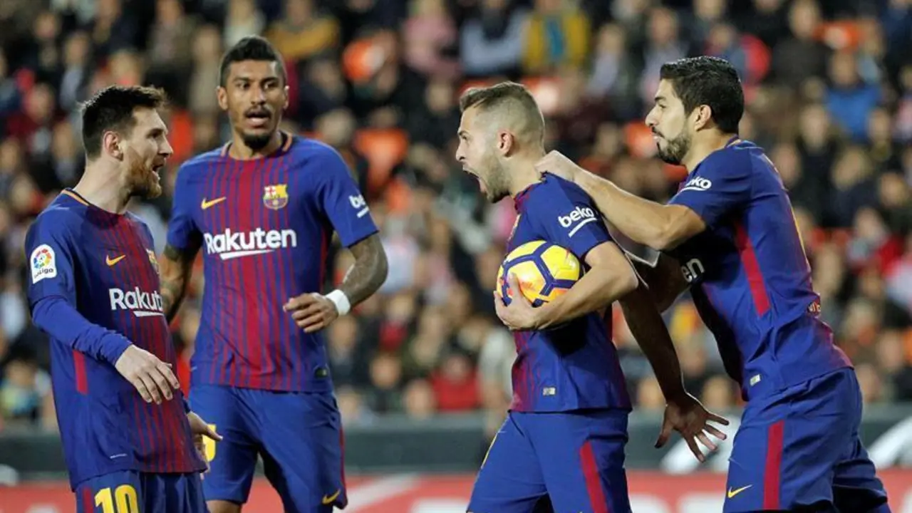 gol de jordi alba - efe