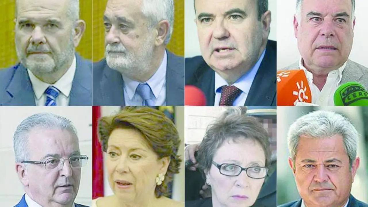 Los ex consejeros procesados - 