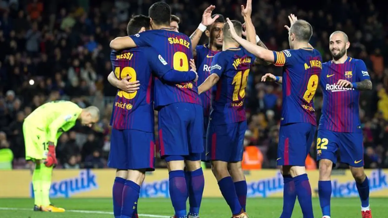 gol del barcelona - efe