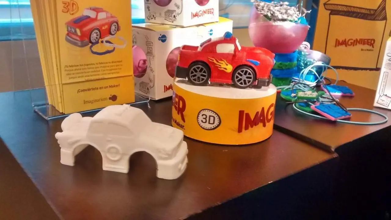 Juguetes realizados con una impresora 3D - Efe/Beatriz P&eacute;rez