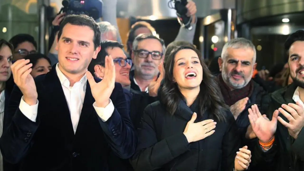 Arrimadas tras el 21-D - efe