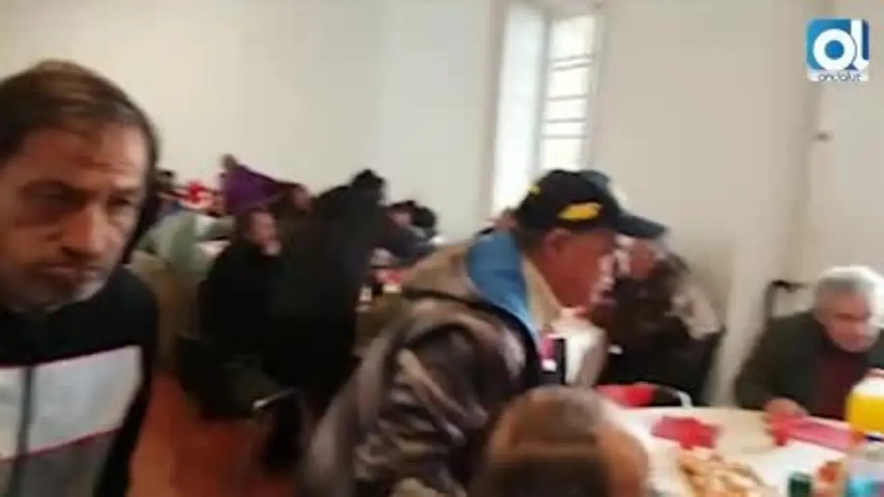 Un almuerzo navide&ntilde;o para las personas sin hogar