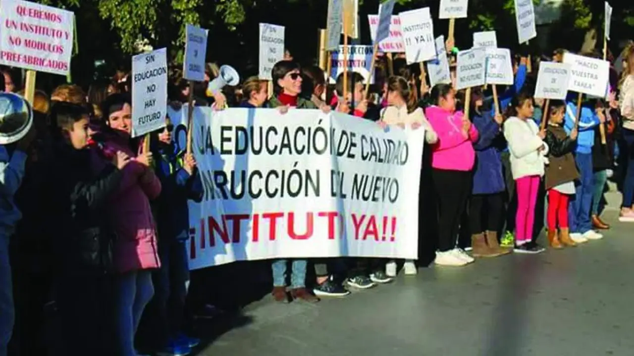 Una imagen de archivo de una de las protestas.  - Viva