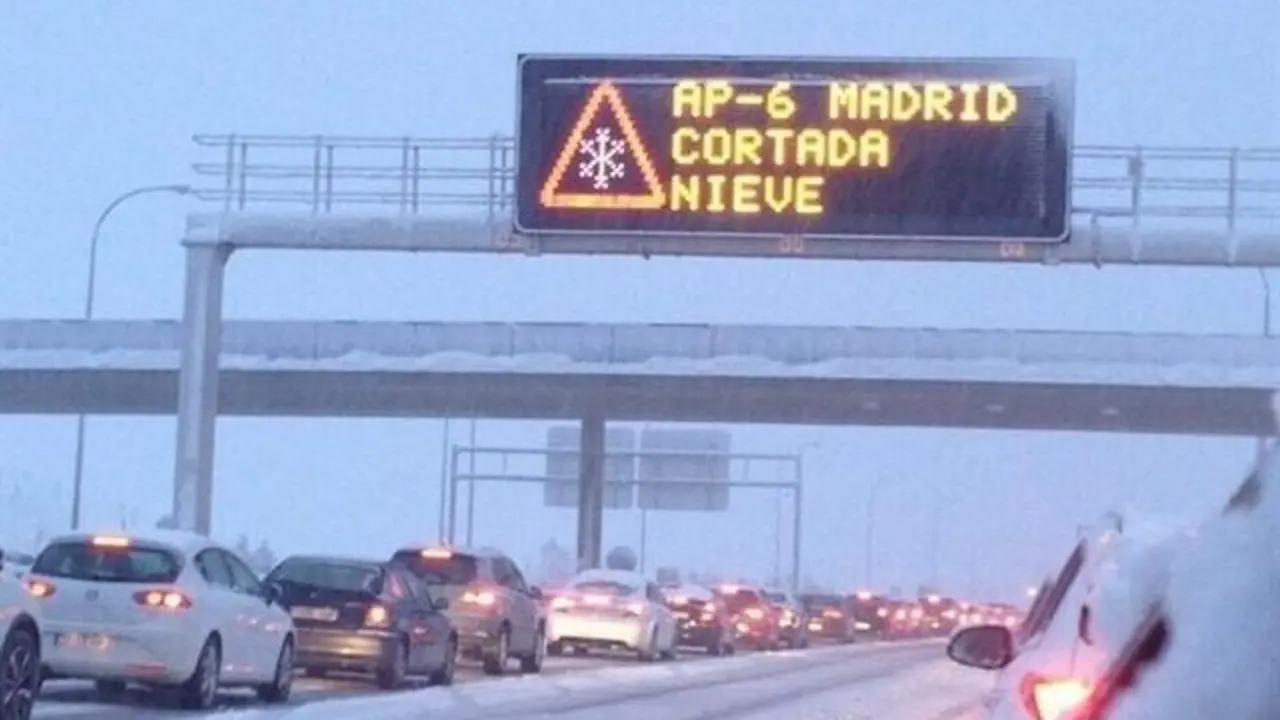 Nieve en carretera - ep