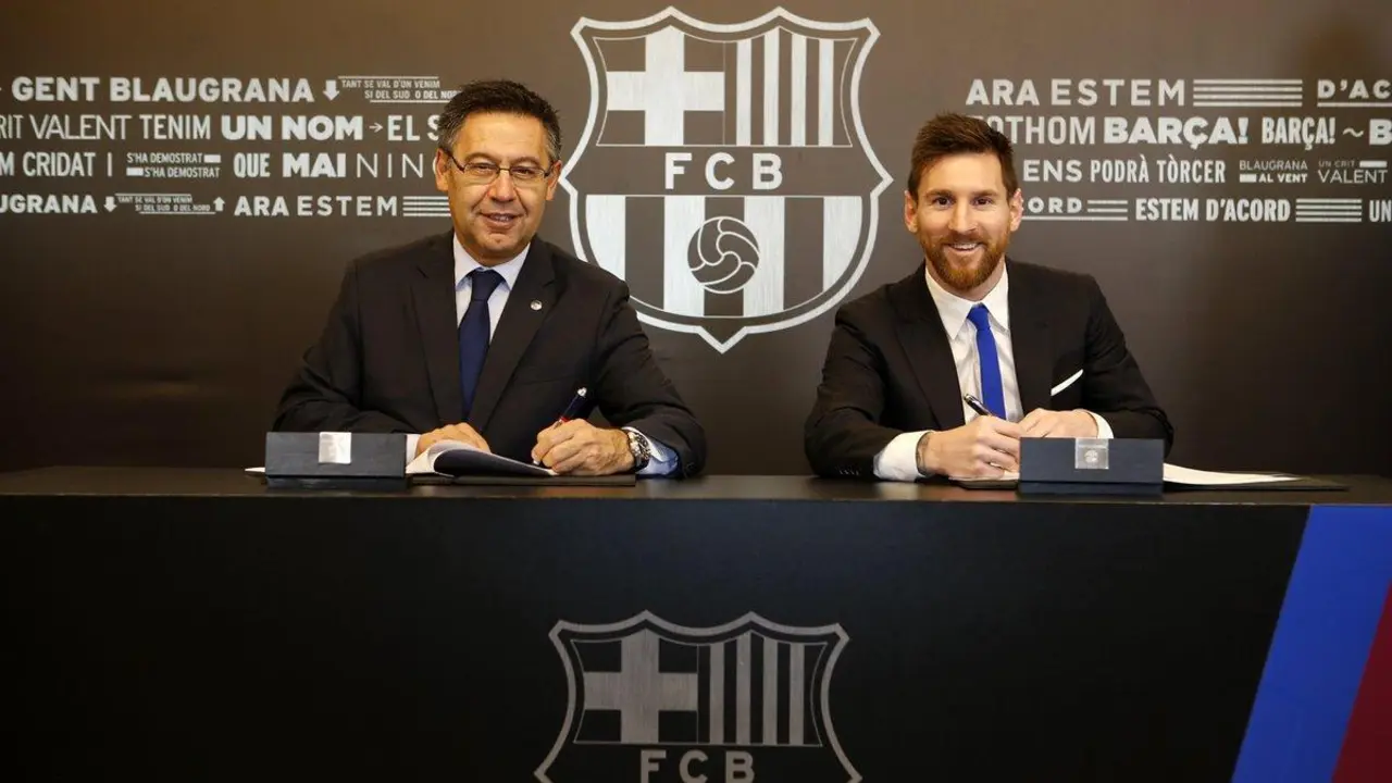 Messi - Twitter FC Barcelona