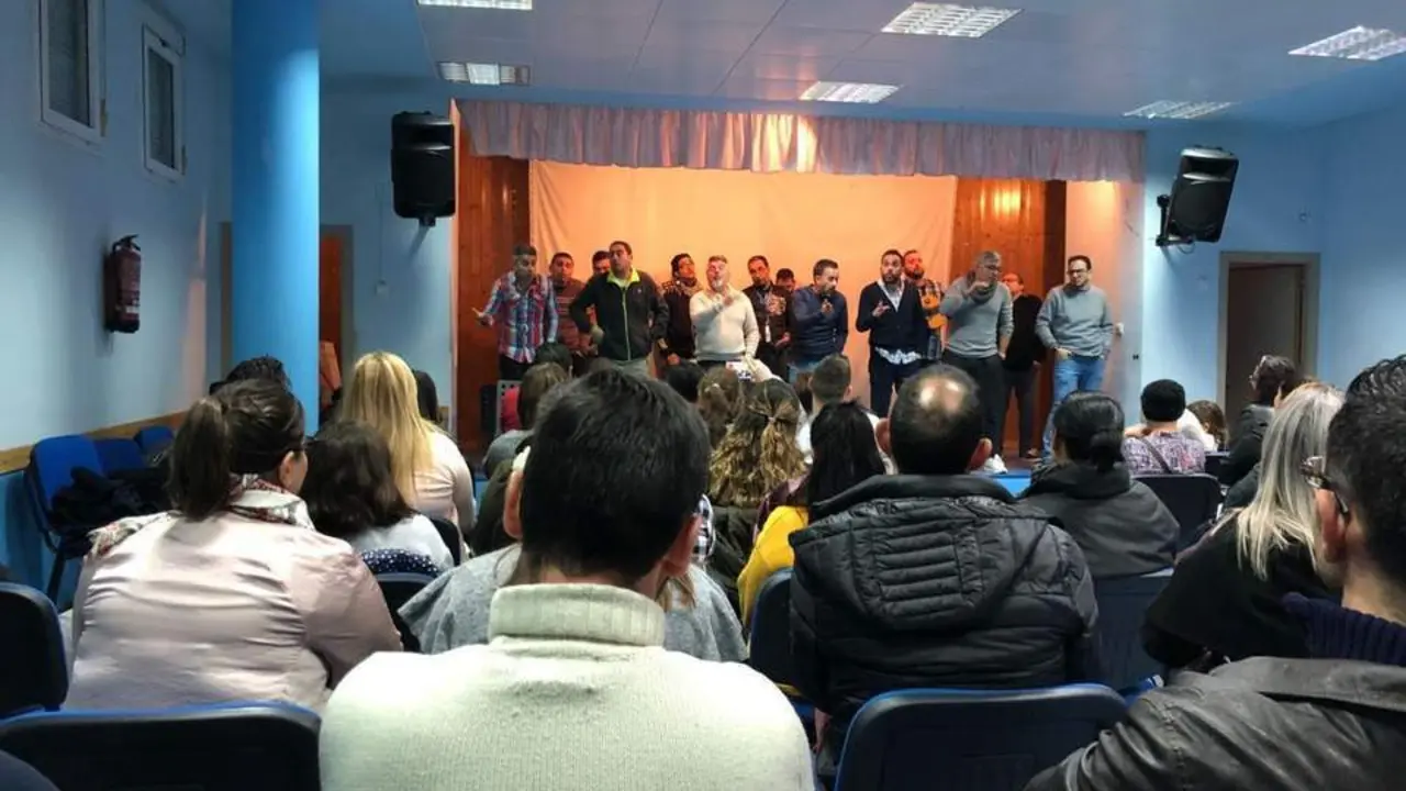 Ensayo de la  chirigota del Nuevo Molino - VH