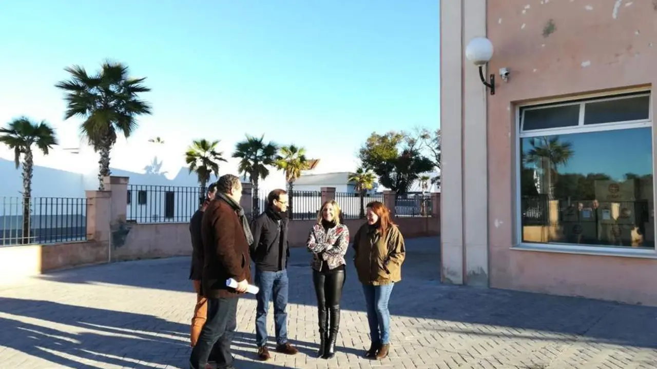 Visita a las obras del entorno de La Dehesilla. - Informaci&oacute;n.