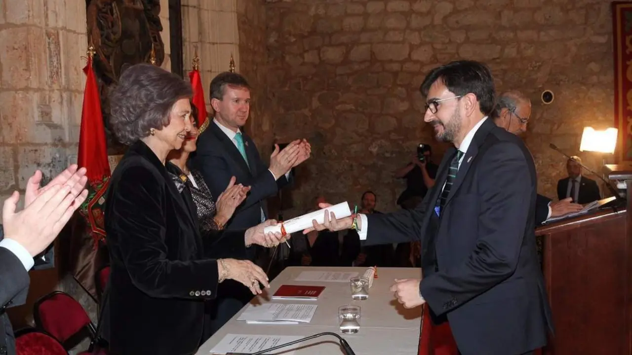 Entrega del premio. - 