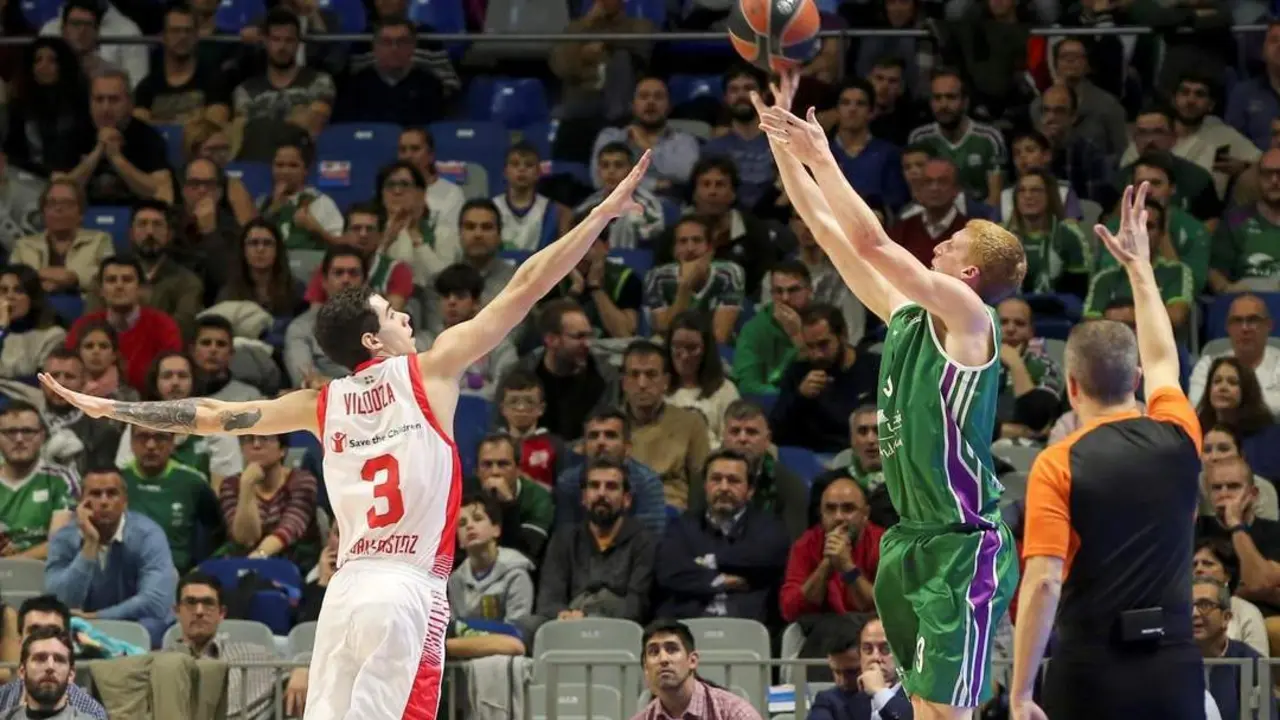 M&Aacute;LAGA-BASKONIA.  - EFE/DANIEL P&Eacute;REZ