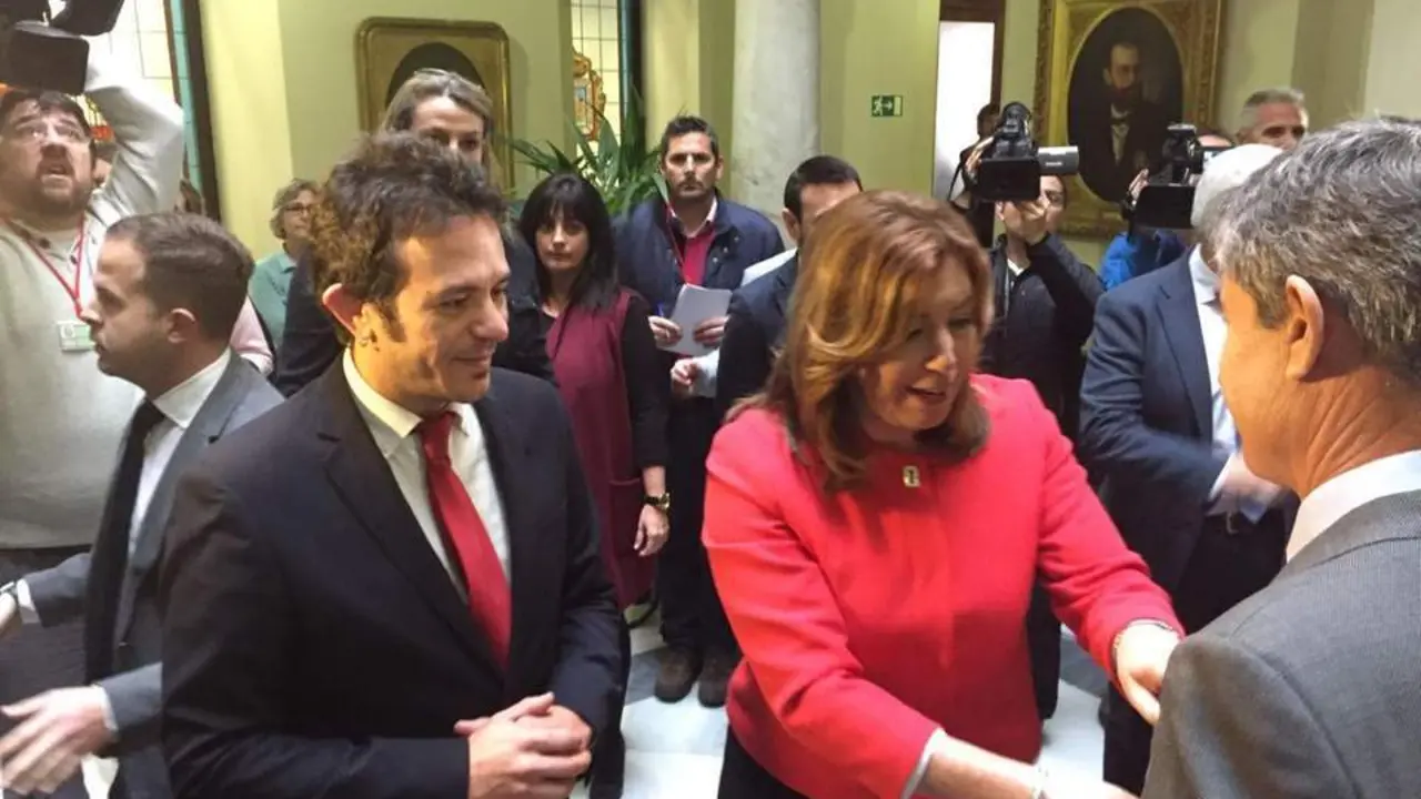 La presidenta y el alcalde el a&ntilde;o pasado. - MF