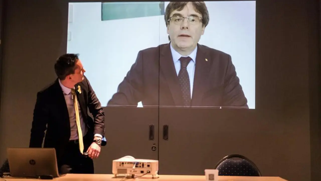 Puigdemont, en Bruselas - efe
