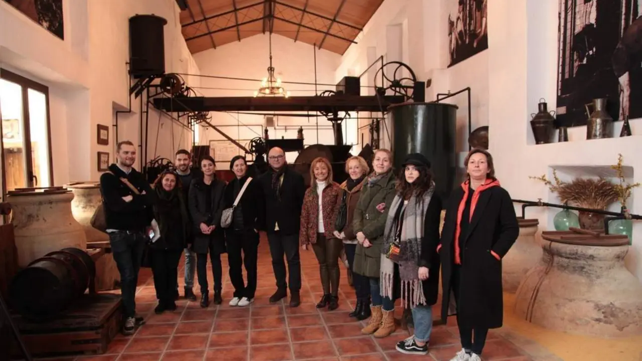 Visita al Museo del Aceite de Alcal&aacute; Oliva.  - 