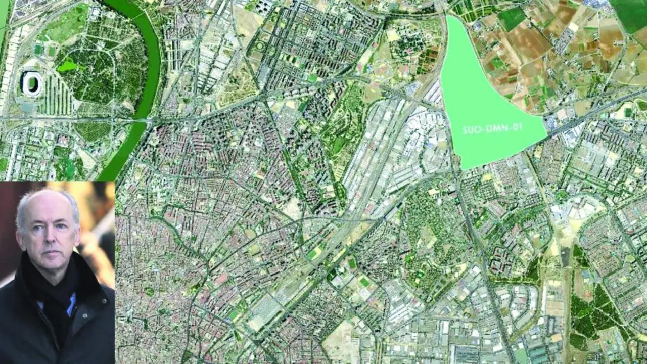 Plano de situaci&oacute;n de la finca y Felipe Benjumea - Viva
