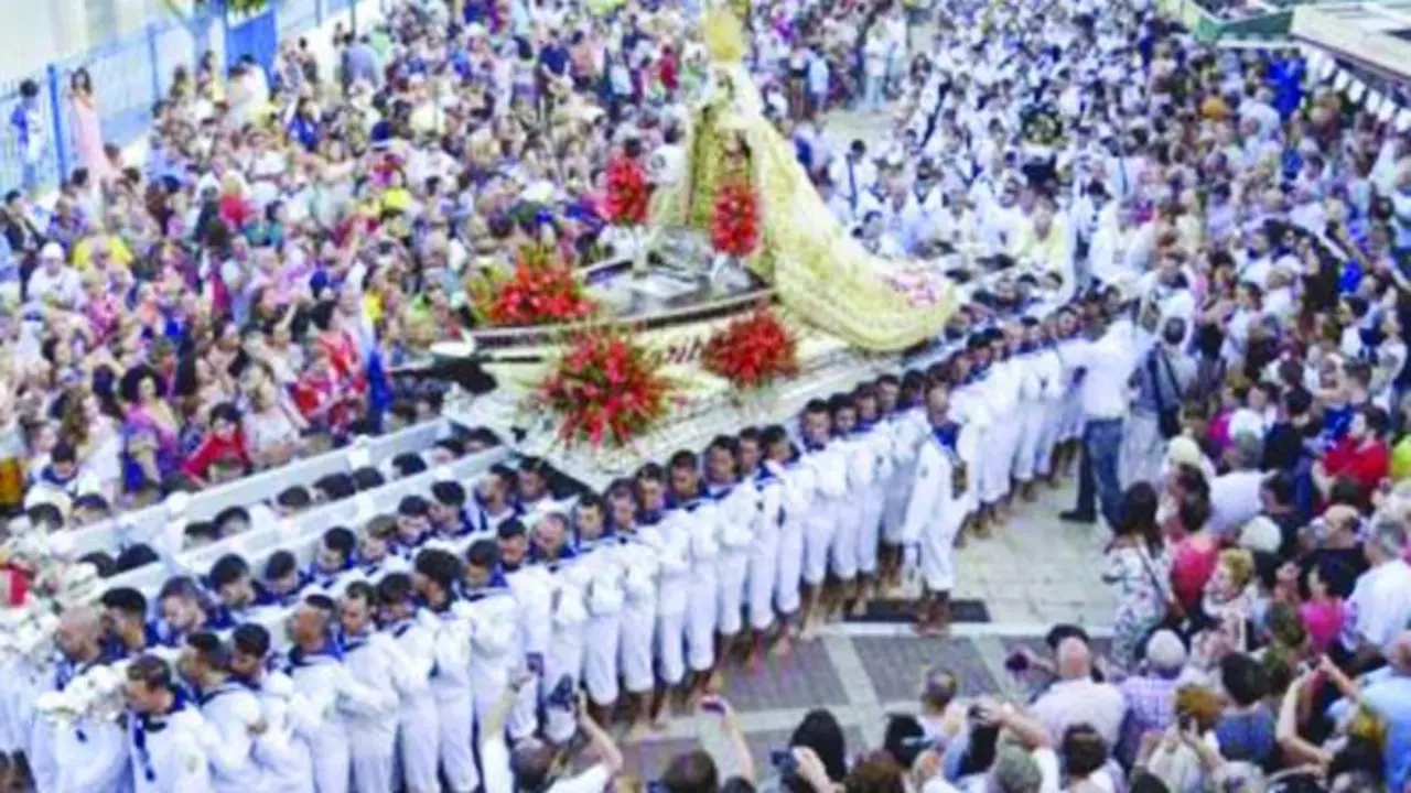 Procesi&oacute;n de la Virgen del Carmen. - V.M.