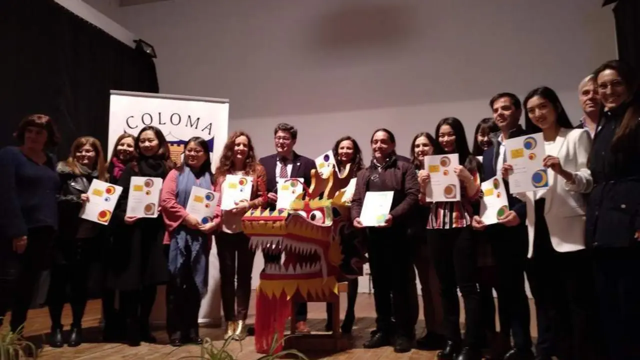 Presentaci&oacute;n del material did&aacute;ctico en el Coloma - Junta
