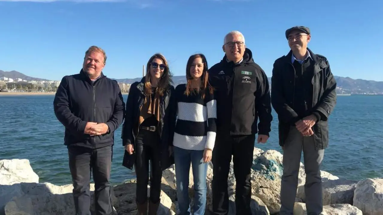 Canales de nado en las playas de M&aacute;laga - VM