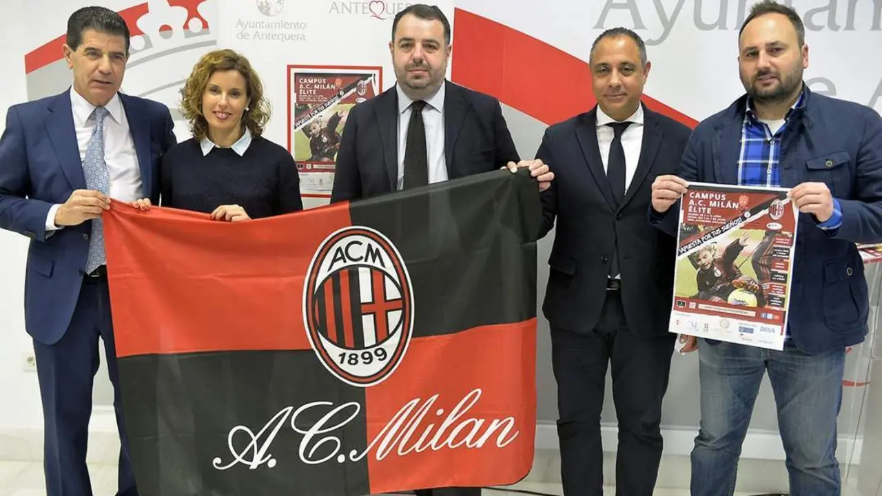 Presentaci&oacute;n campus deportivo A.C. Mil&aacute;n - 