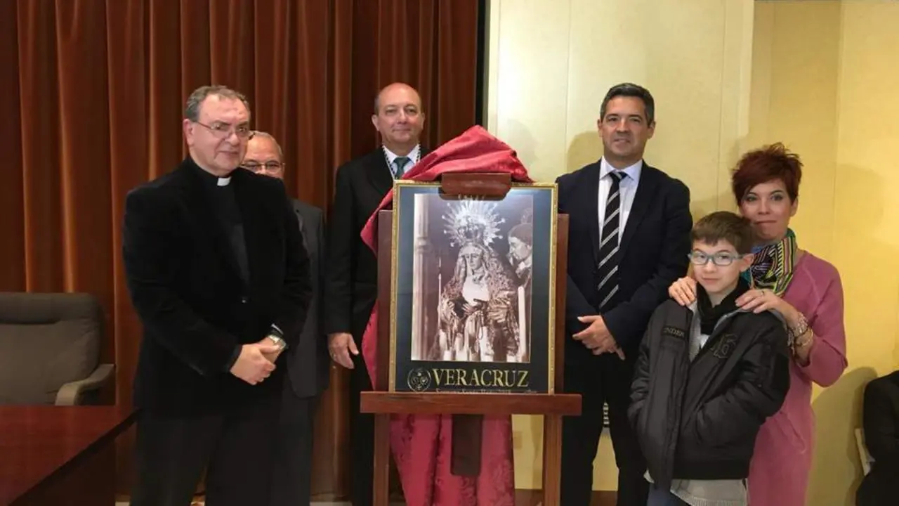 Presentado el cartel oficial de la Hermandad de la Veracruz de Rota