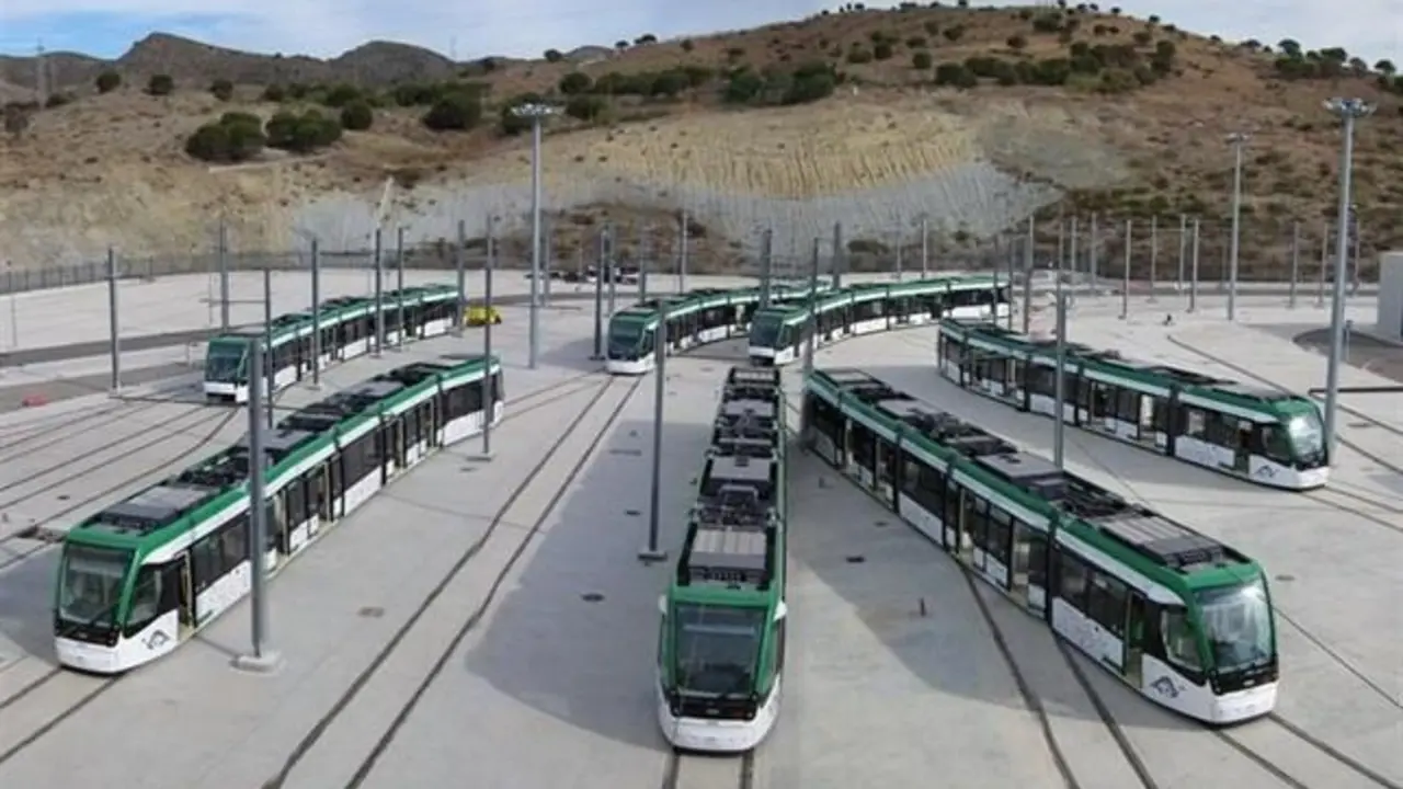Trenes del metro.  - 