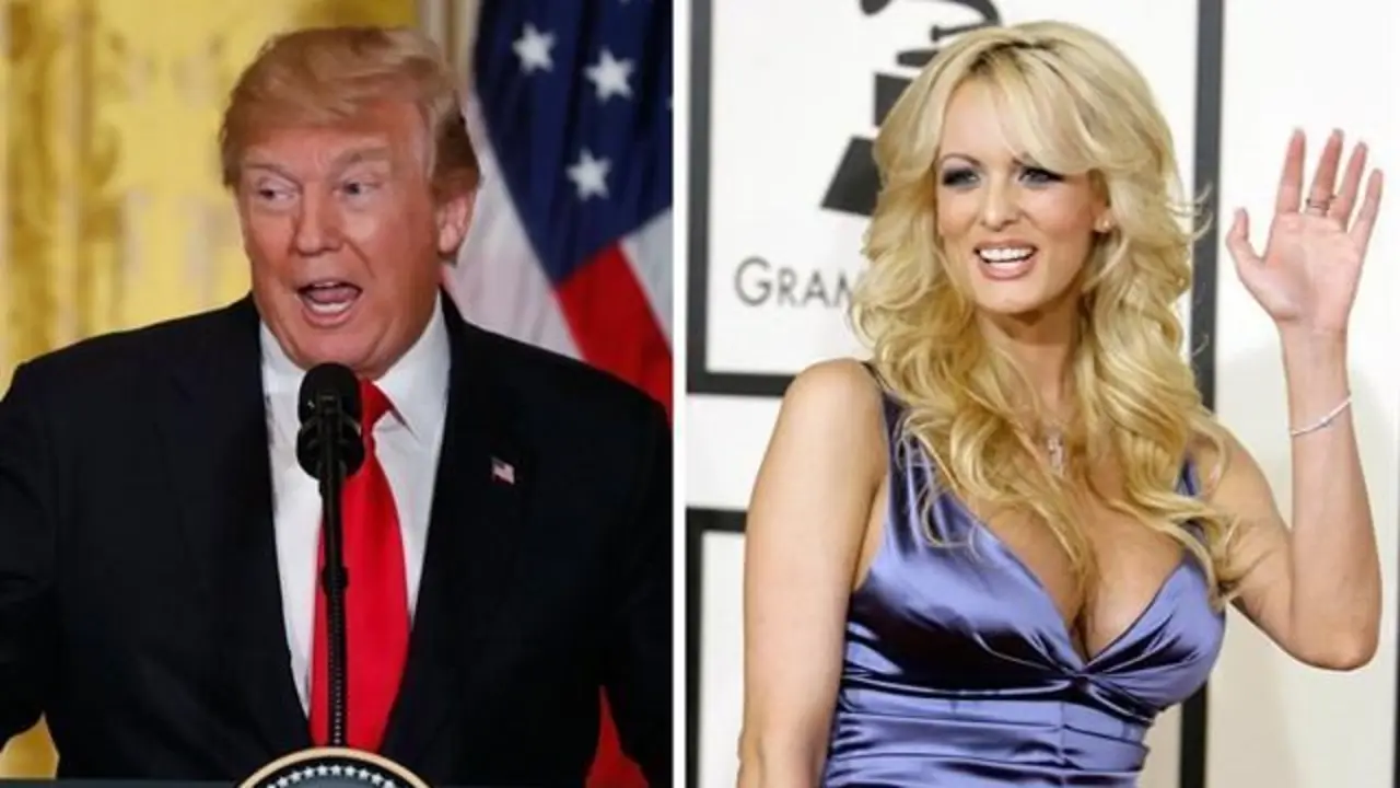 Trump y Daniels. - EP