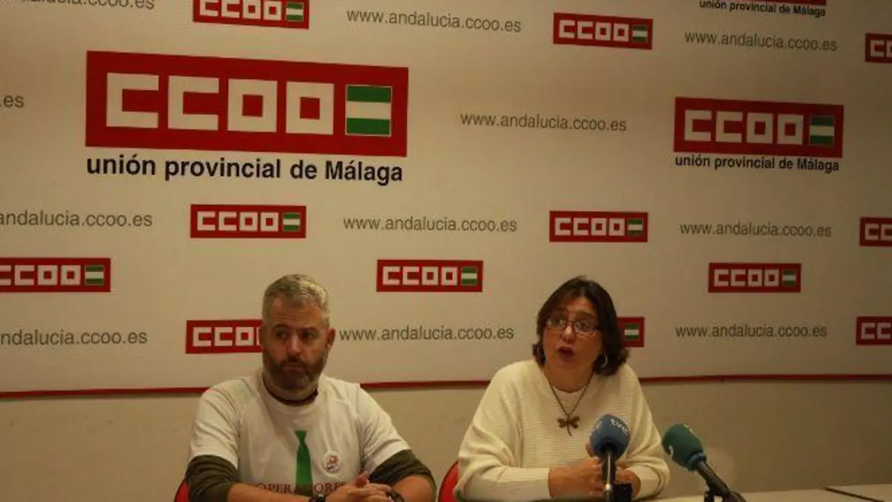 Rueda de prensa CCOO.  - VM