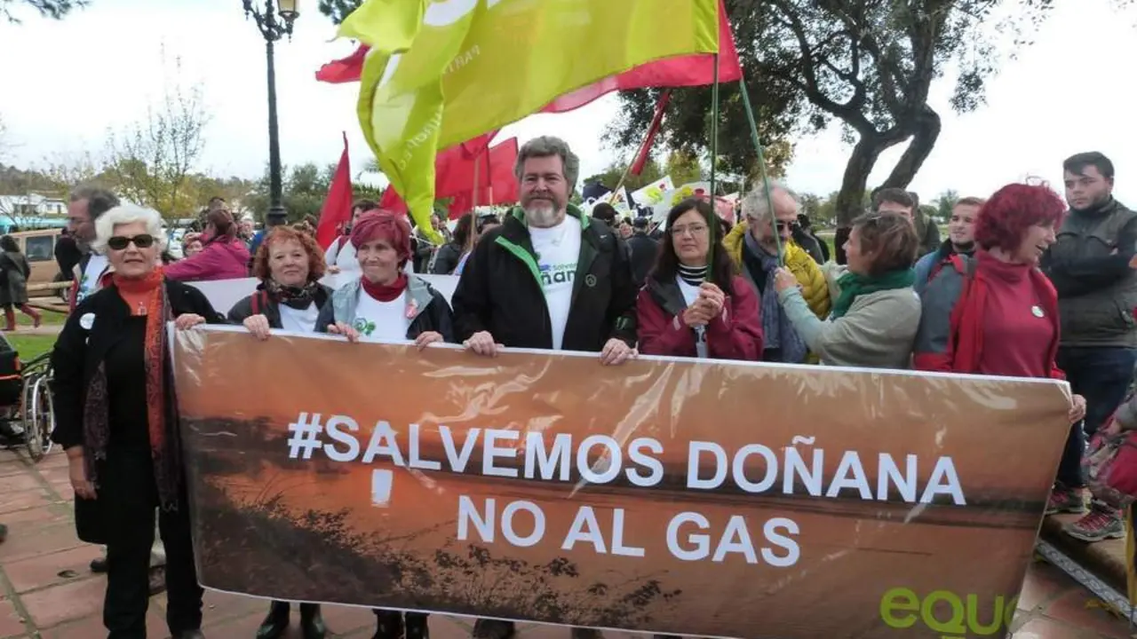 equo en la manifestaci&oacute;n por el proyecto de gas. - vh