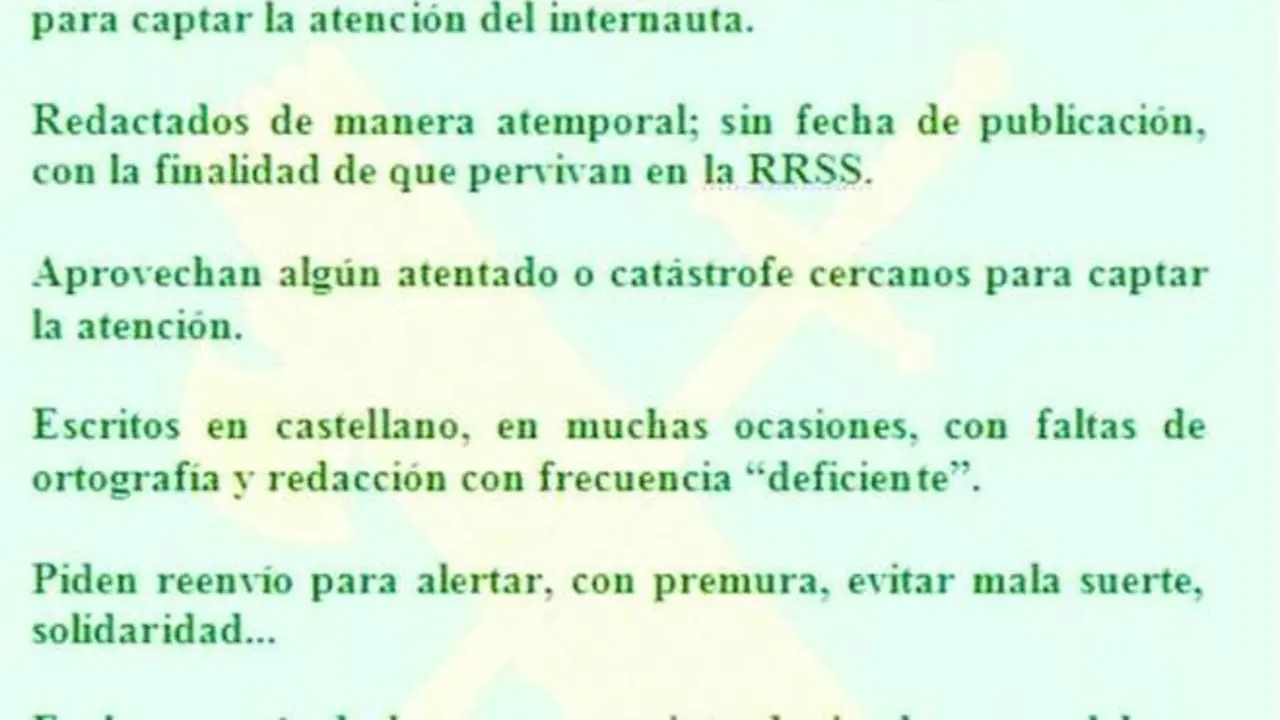 Twitter de la Guardia Civil. - Viva