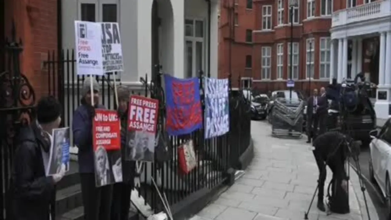 Wikileaks convoca una "vigilia online" por Assange