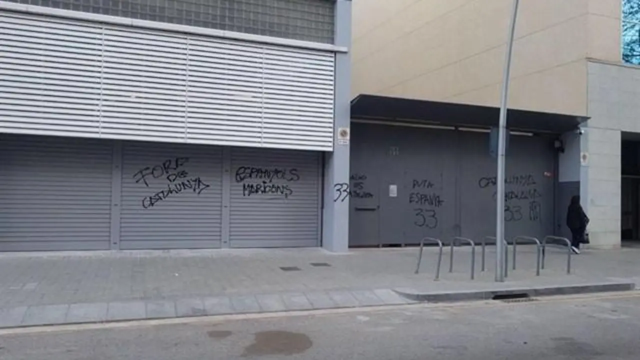 Ataque a sede del PSC. - EP