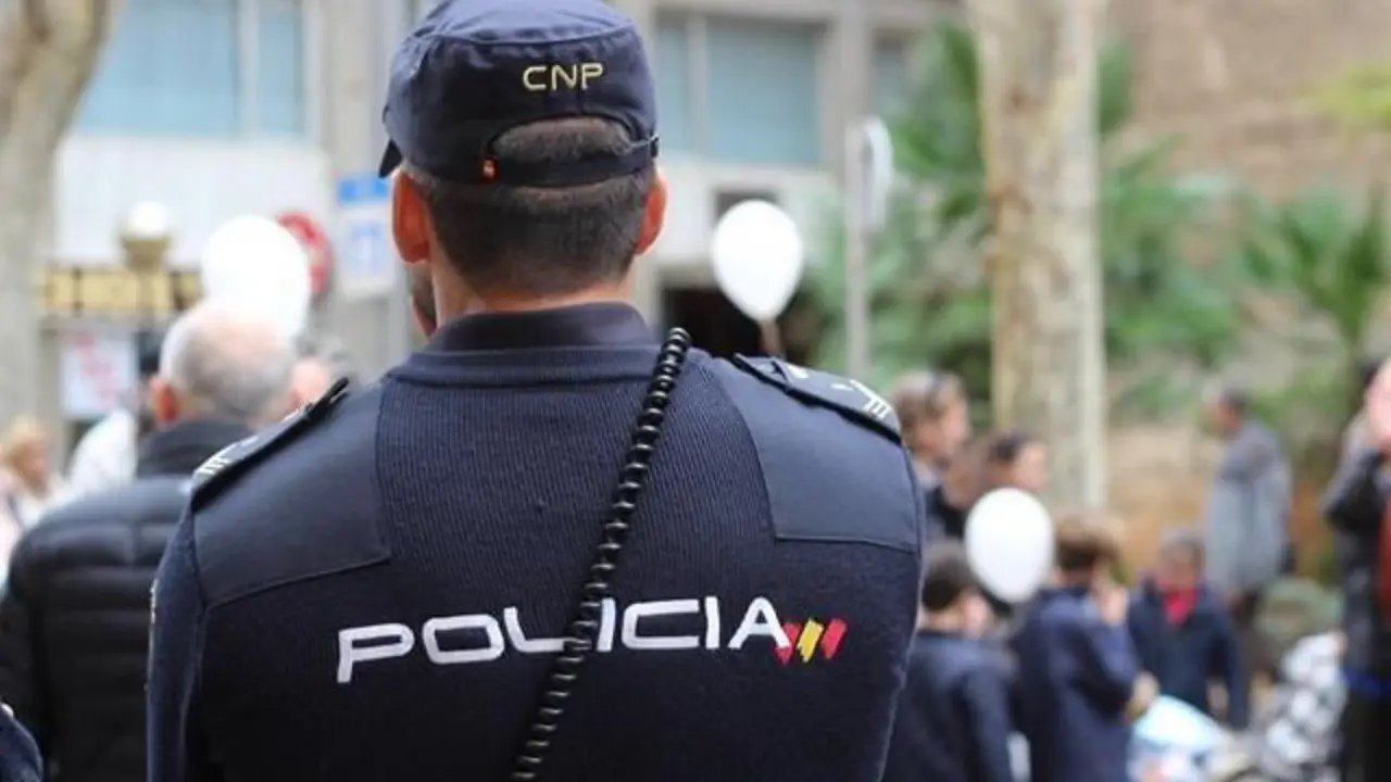 Polic&iacute;a nacional. - VM