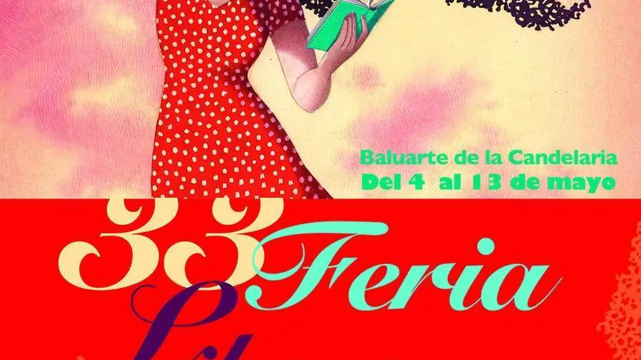 Cartel de la 33 Feria del Libro de C&aacute;diz - 