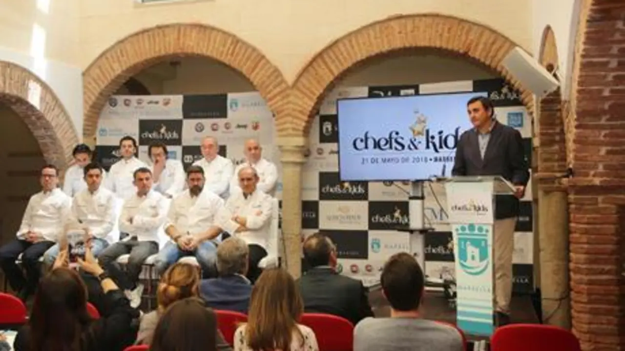 Presentaci&oacute;n de 'Chefs & Kids'. - V.M.