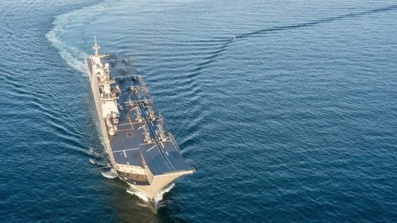El 'Juan Carlos I'.