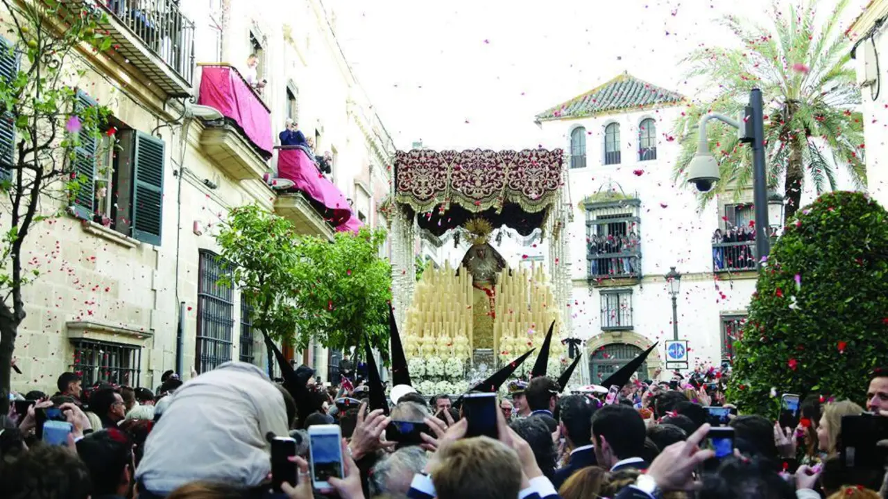 La Virgen del Valle, este Viernes Santo.  - Cristo Garc&iacute;a