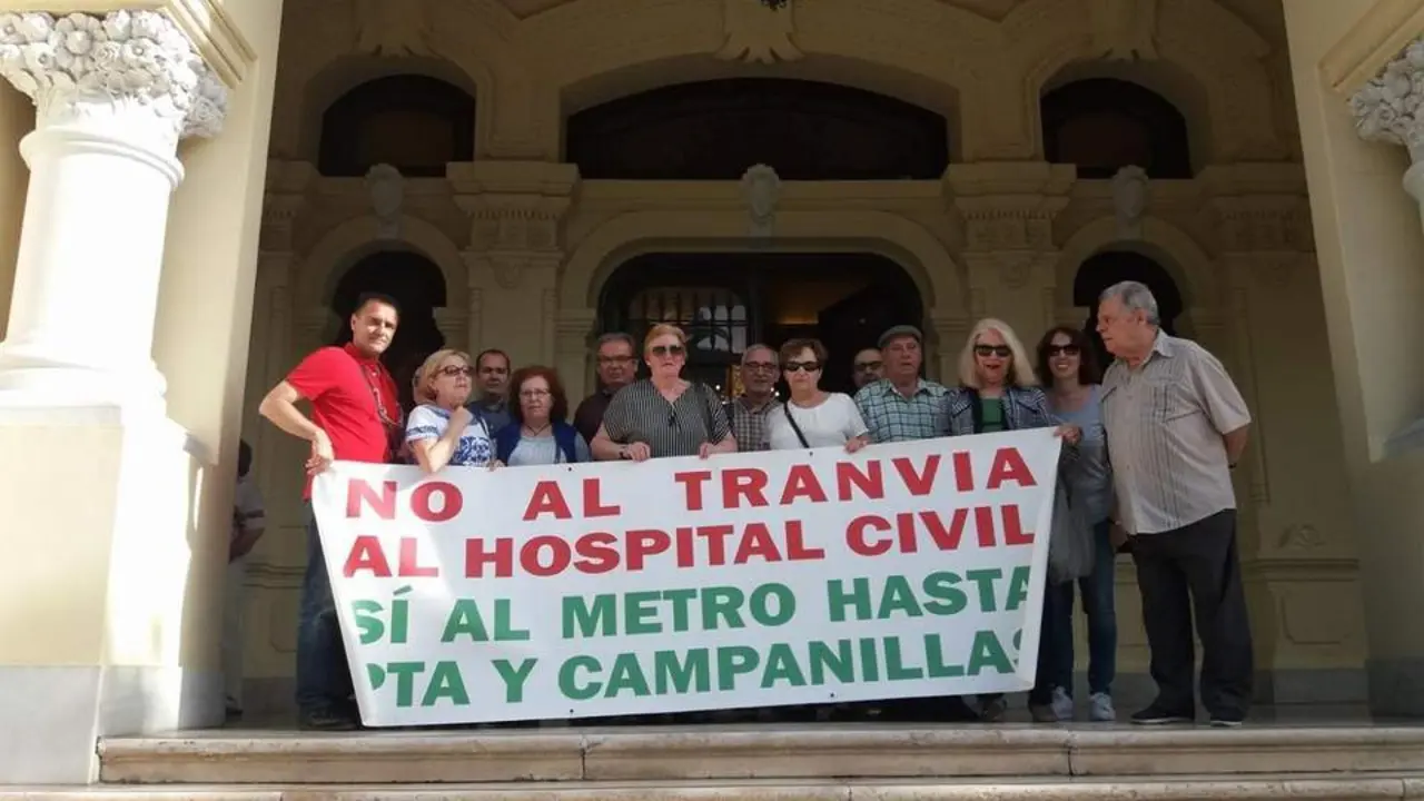 Protesta de la plataforma ciudadana. - VM