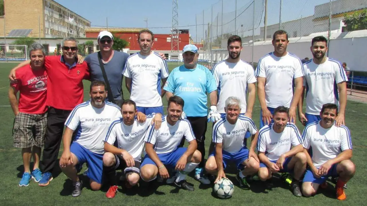 La Pe&ntilde;a Madridista en el &uacute;ltimo partido que disput&oacute; - Ra&uacute;l J. Bustillos