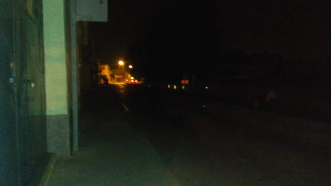 La avenida de Valencia,sin luz - 