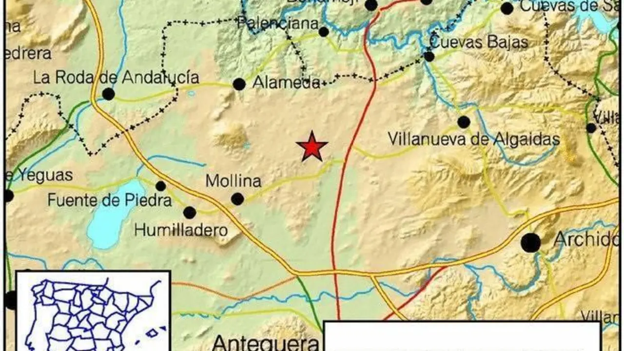MAPA DE LOS SE&Iacute;SMOS.  - EP
