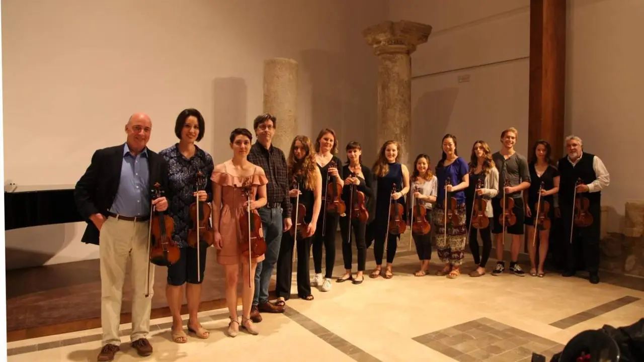 Participantes en la Master Class Al Andalus.  - MAP